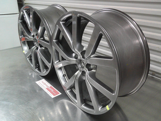 Holden VE/VF HSV/SS/SSV/Redline Commodore Genuine 20x8.5 Front Alloy Rims (Sold As Pair Midnight Silver) New Part