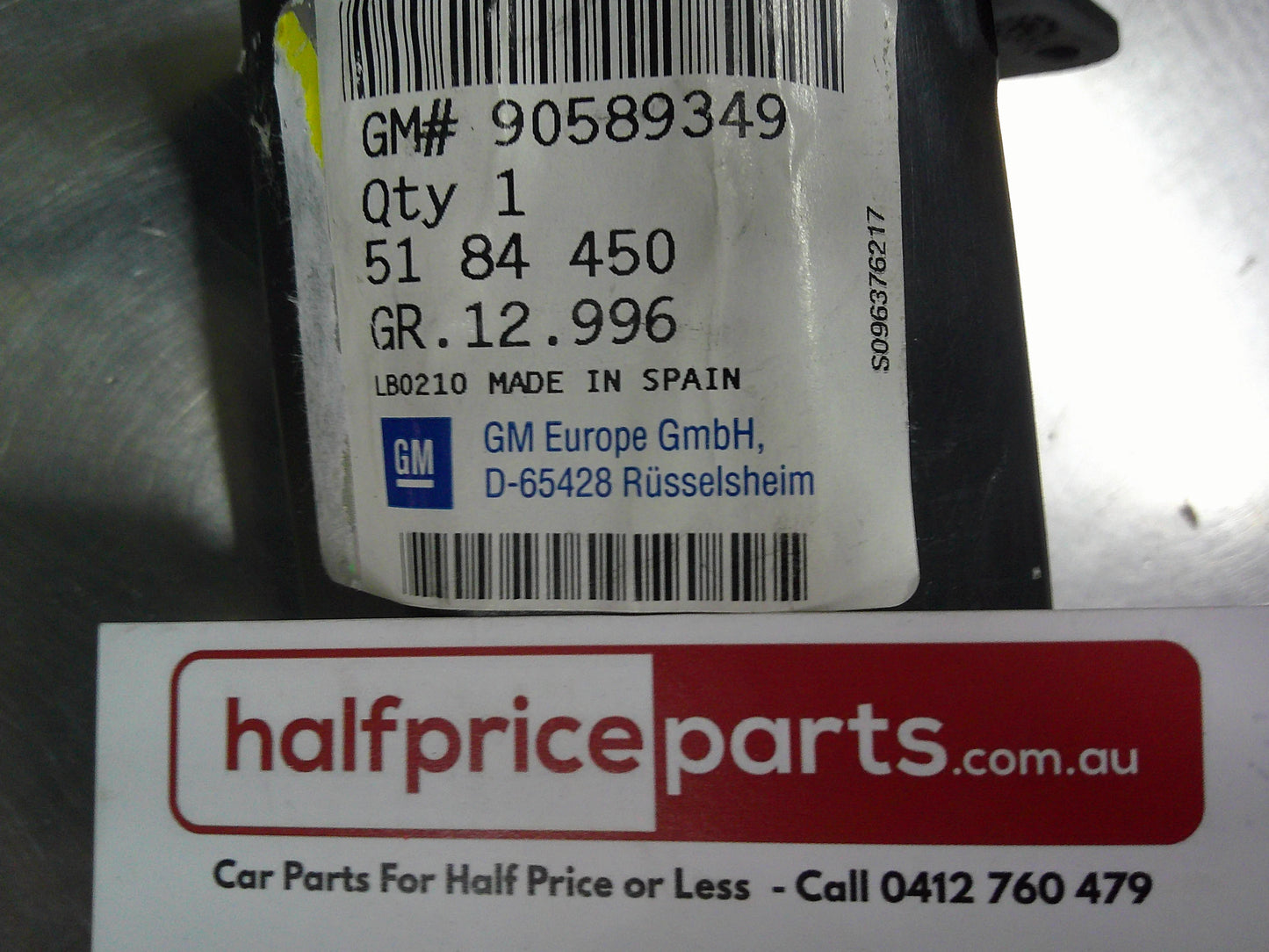 Holden TS Astra Hatch Genuine Left Hand Rear Bumper Mount New Part