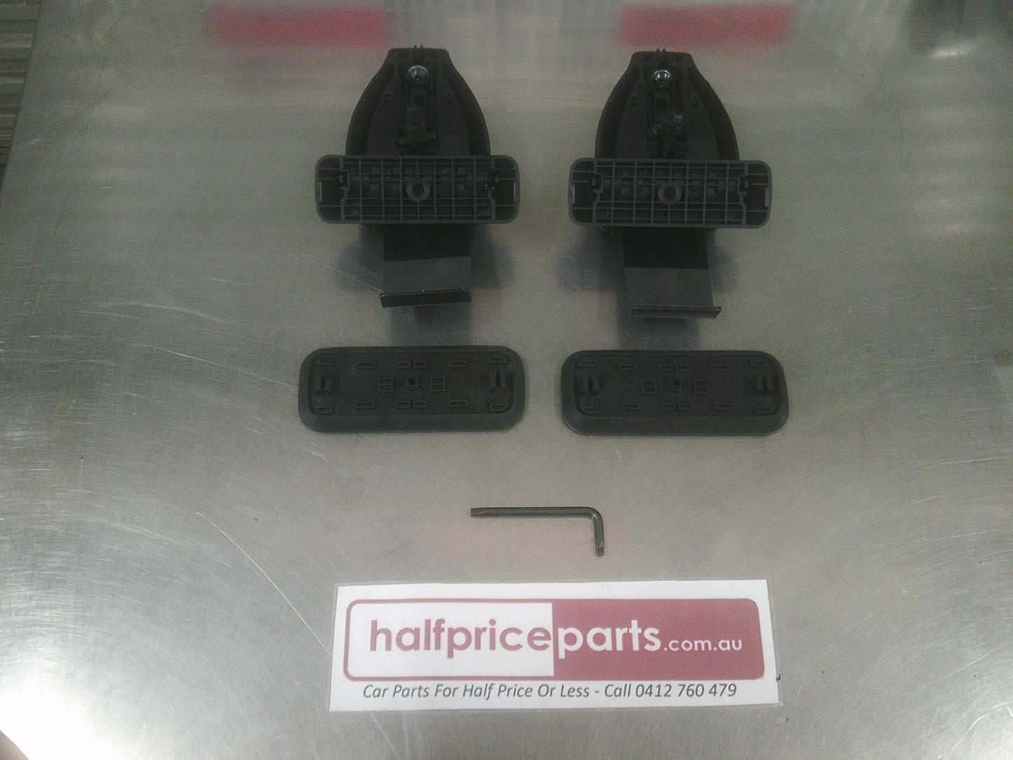Holden CG Captiva Genuine Roof Rack Rear Mounts New Part