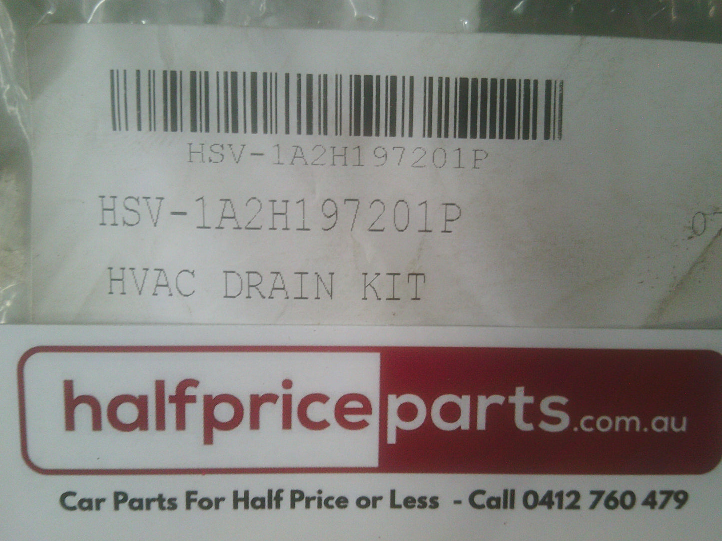 HSV Unknown Model Genuine HVAC Drain Kit New Part