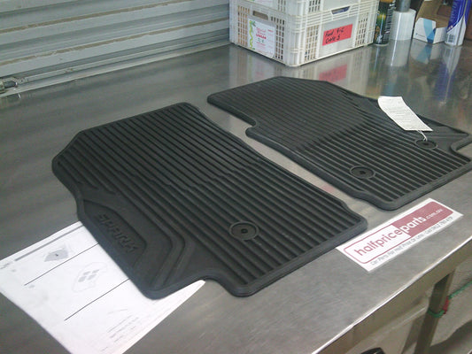 Holden MP Barina Spark Genuine Front Set All Weather Rubber Mat Set (Fronts ONLY) New Part