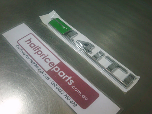 Holden JH Cruze/TJ Trax Genuine Eco Wave Door 1.4ITI Badge New Part