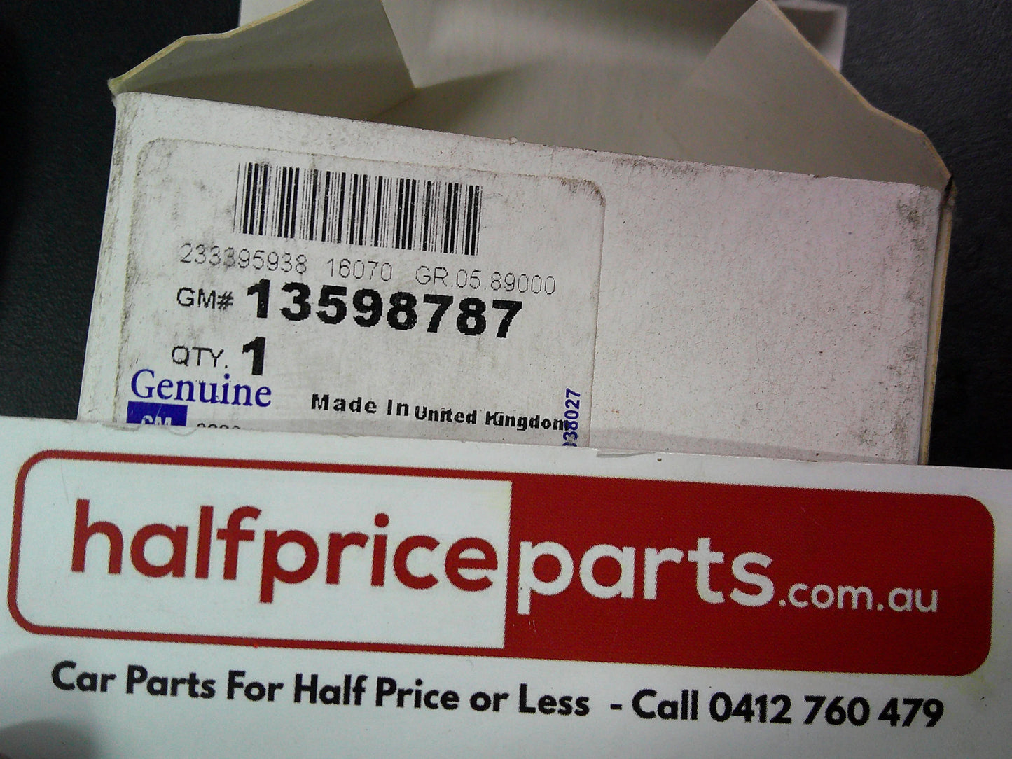 Holden ZB Commodore Genuine Tyre Pressure Monitor Sensor New Part