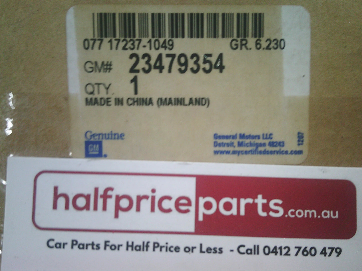 Holden Equinox Genuine Steering Inner Tie Rod End New Part