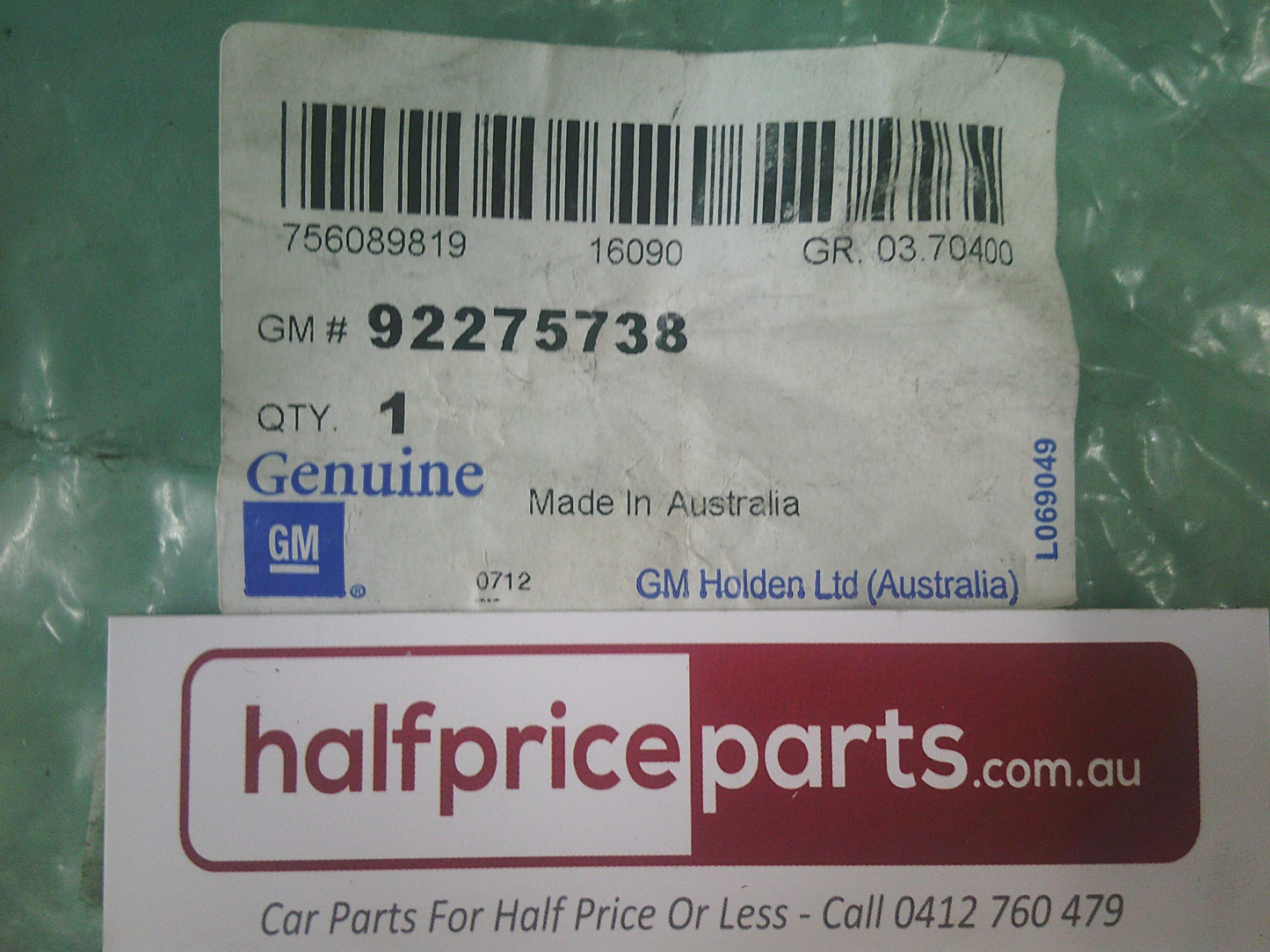 Holden V8 L77 Commodore Genuine Muffler Hanger Bracket - New Part