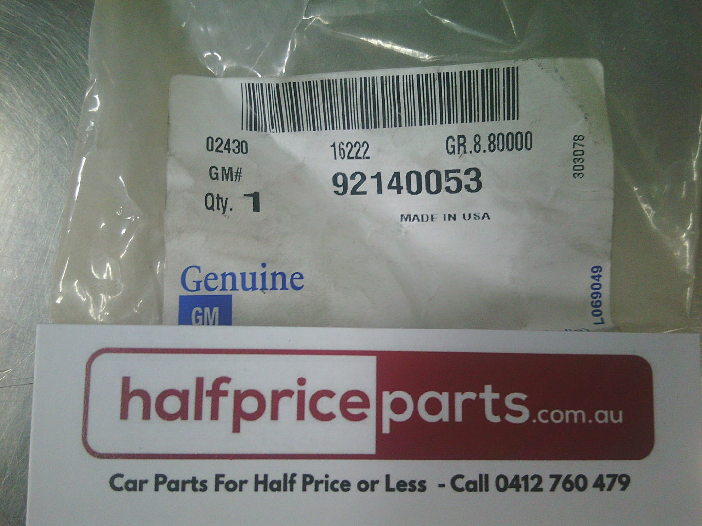 Holden VN/VP/VR/VS/VT/VX/VU/VY/WH/WK Commodore Genuine Water Pump Lubricant Tablet - New Part