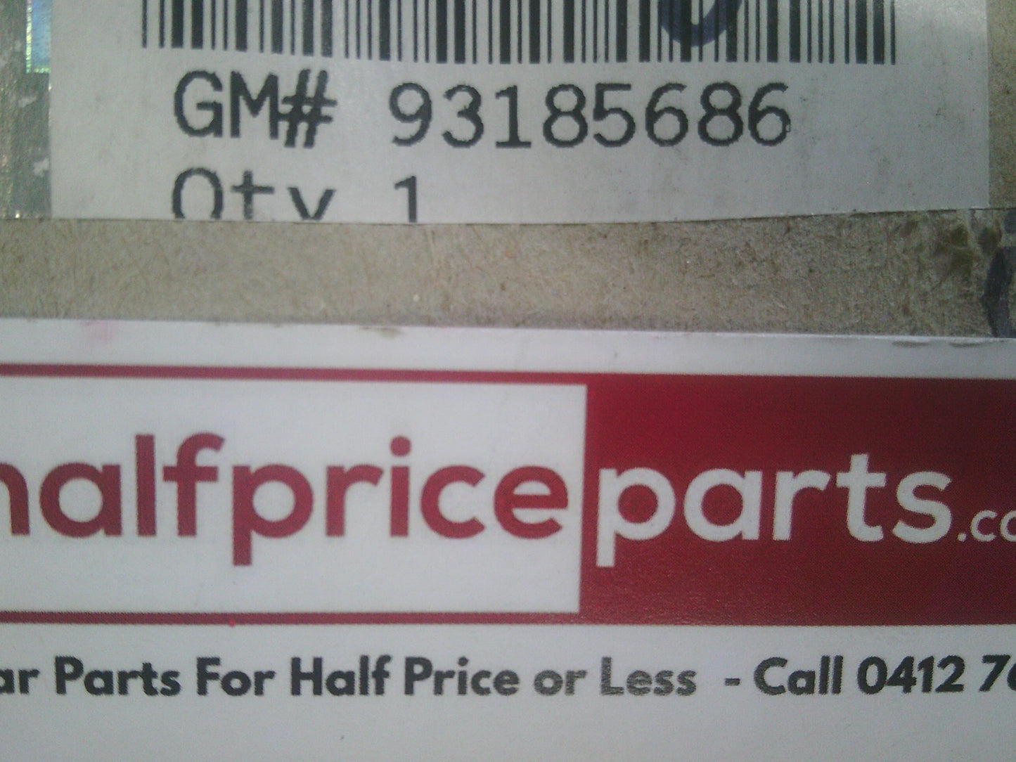 Holden AH Astra Genuine Fuel Injector New Part