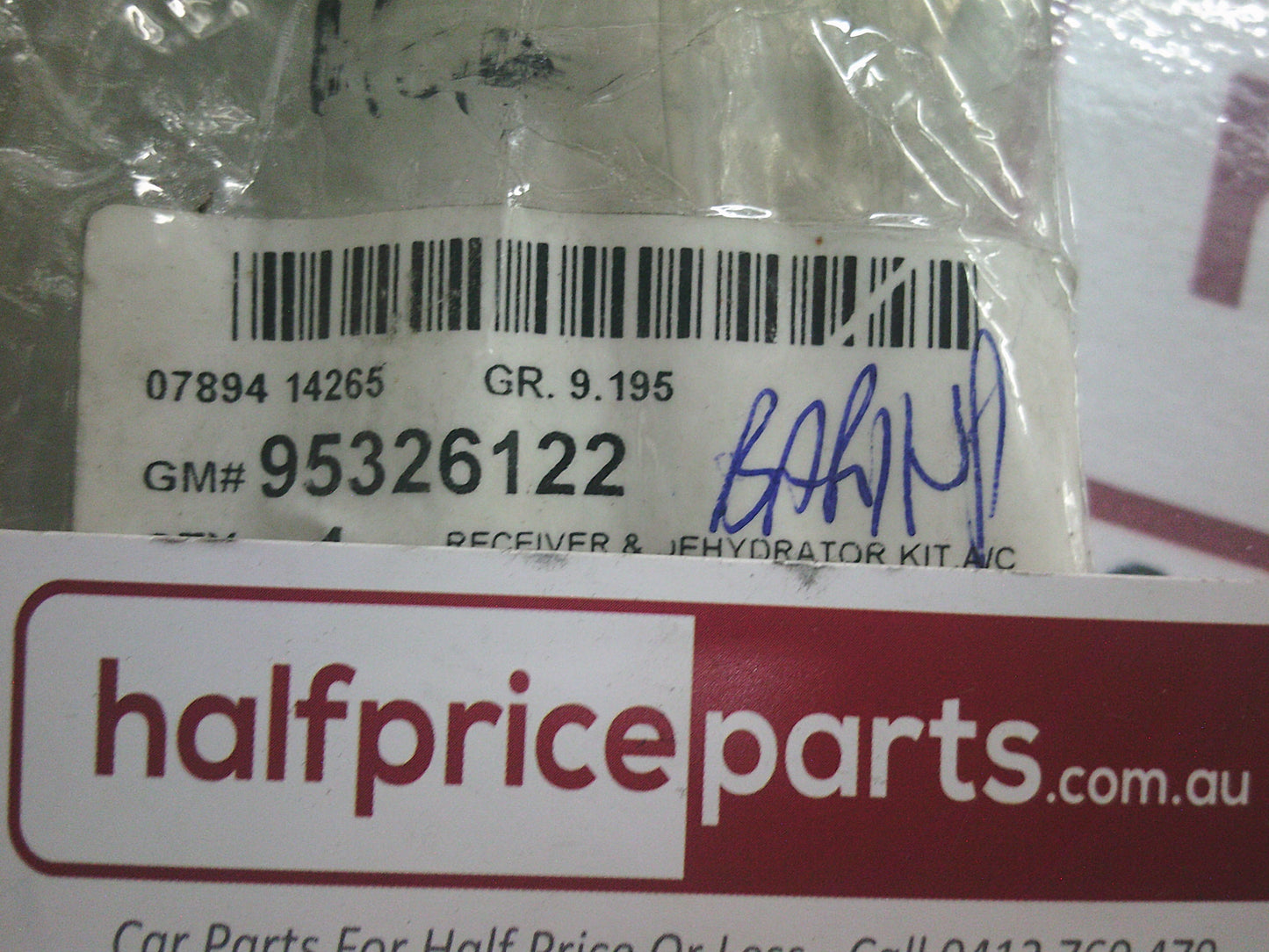 Holden Barina Spark Genuine AC Receiver Dehydrator - New Part