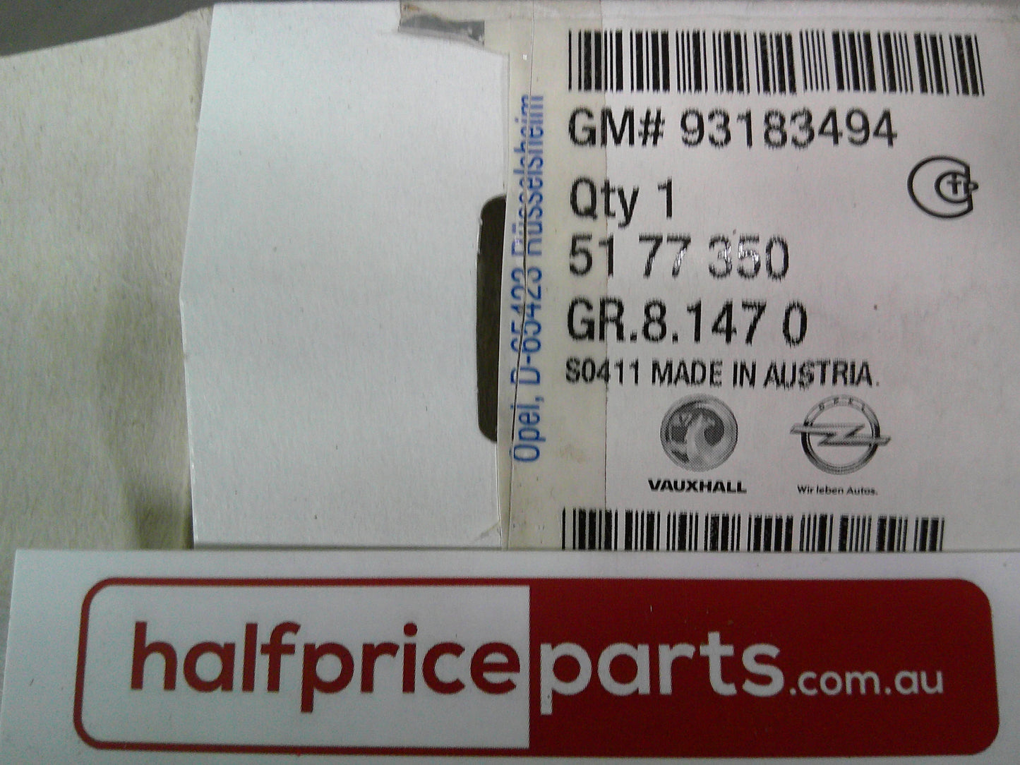 Holden TS/AH Astra Genuine Classic Badge Emblem New Part