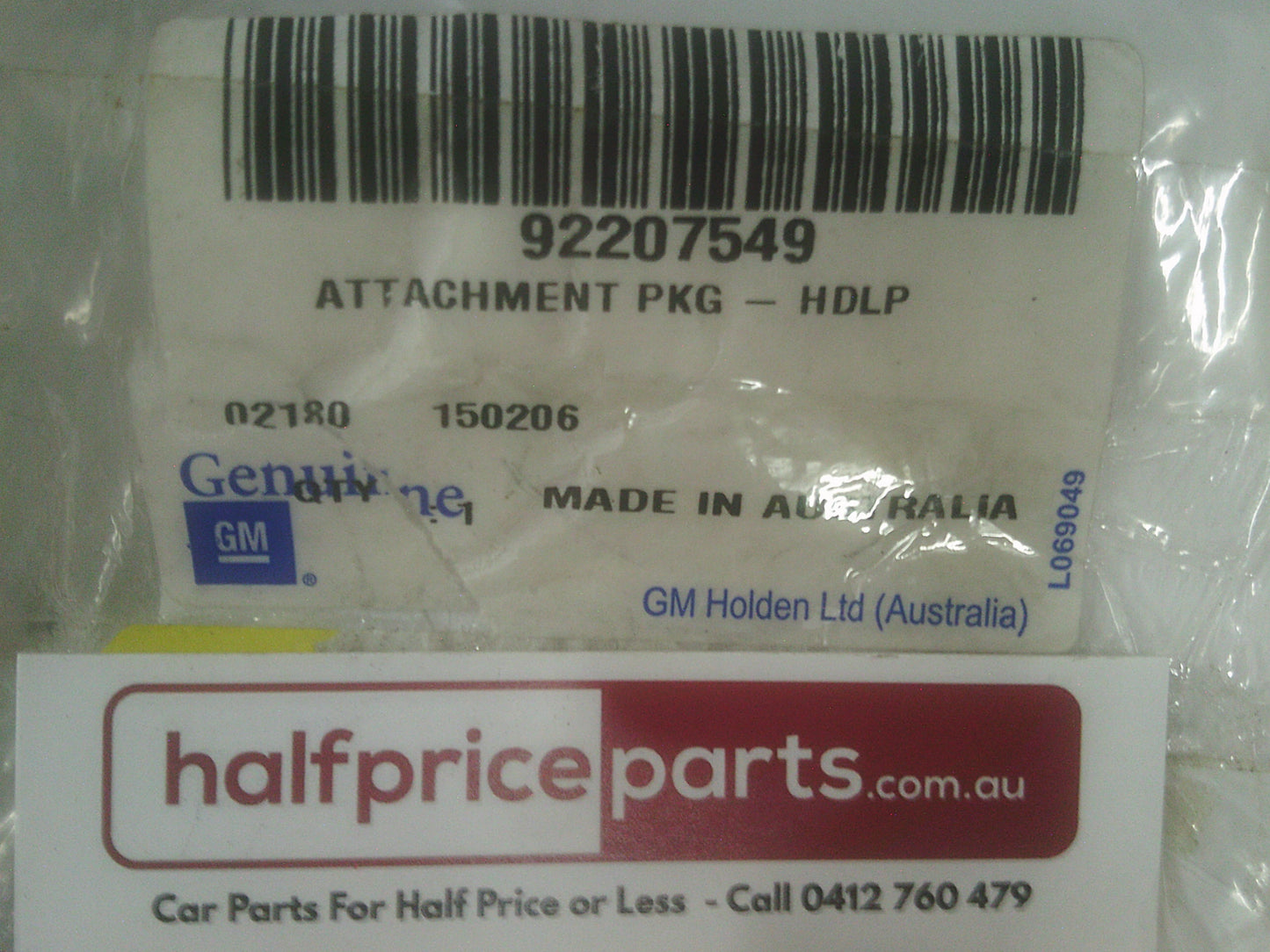 Holden VE Commodore/WM Statesman Genuine Left Hand Front Headlight Repair Kit New Part