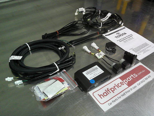 Toyota Hilux SR5 Genuine Front Two Head Sensor Harness Kit (Silver Sky In Colour) New Part