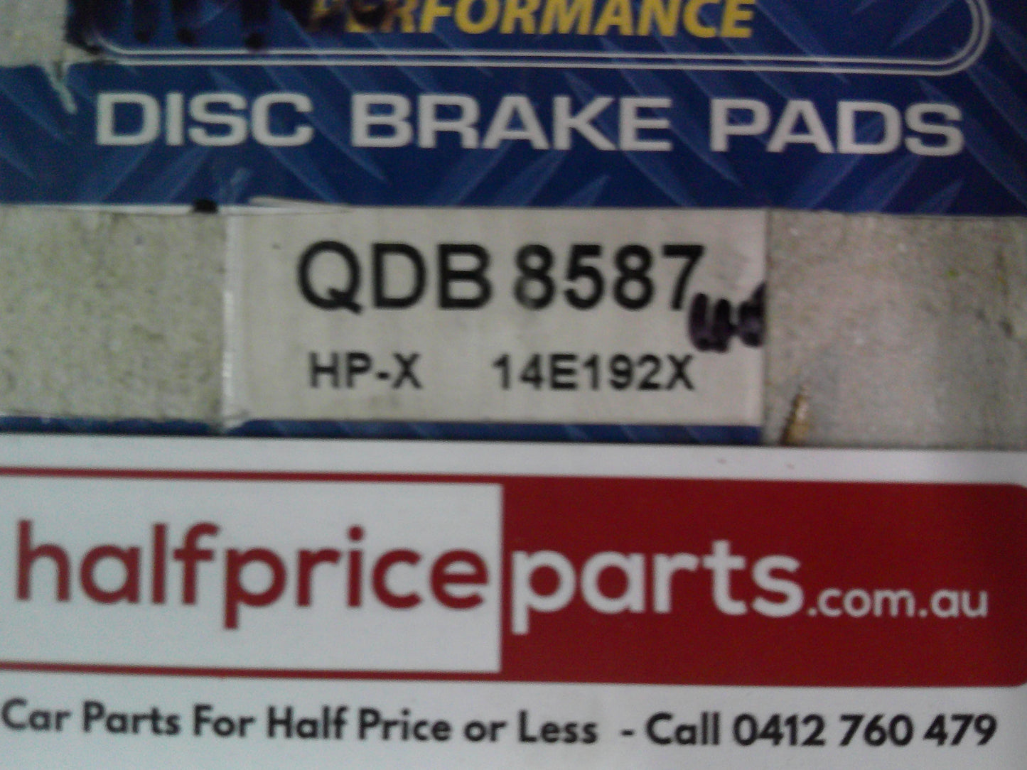 QFM Performance Front Brake Pad Set Suits Hyundai I30 GD/Veloster/Kia CEED New Part