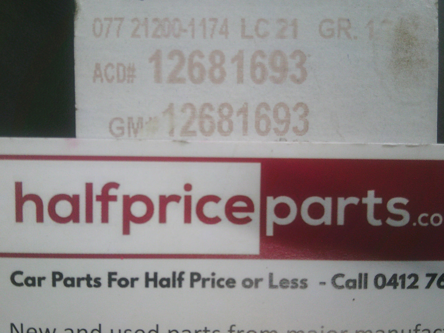 Holden Genuine Positive Crankcase Ventilation PVC Fitting New Part
