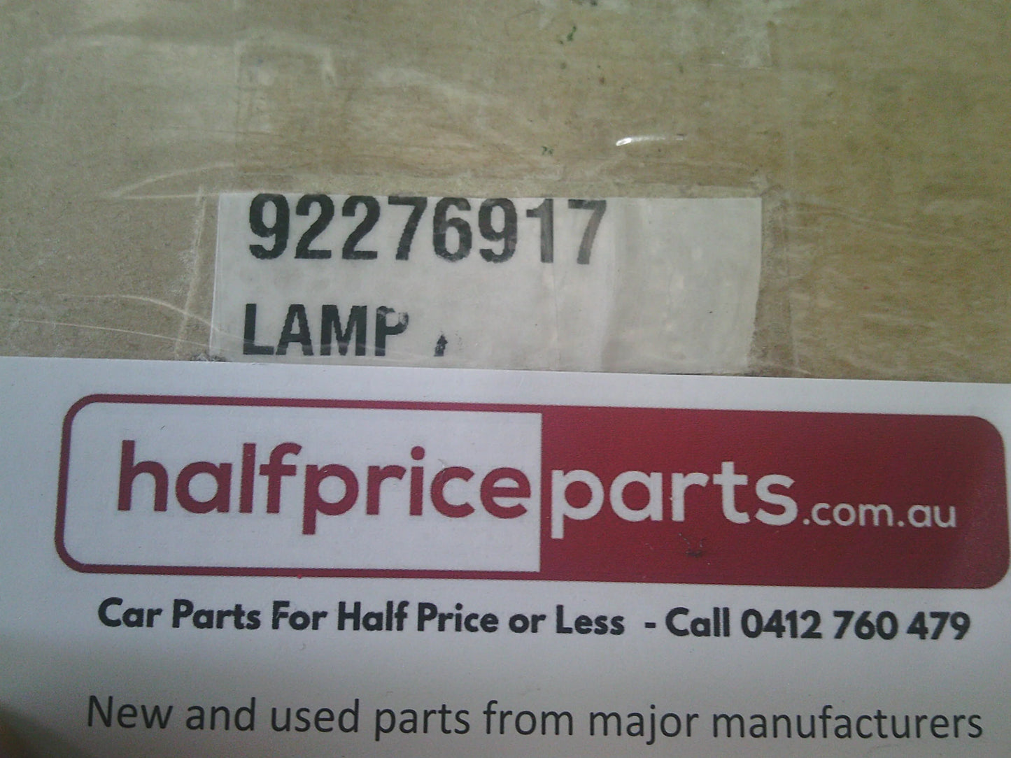 Holden VF Series 2 Commodore/SS/SSV/Calais Genuine Right Hand Inner Boot Light New Part