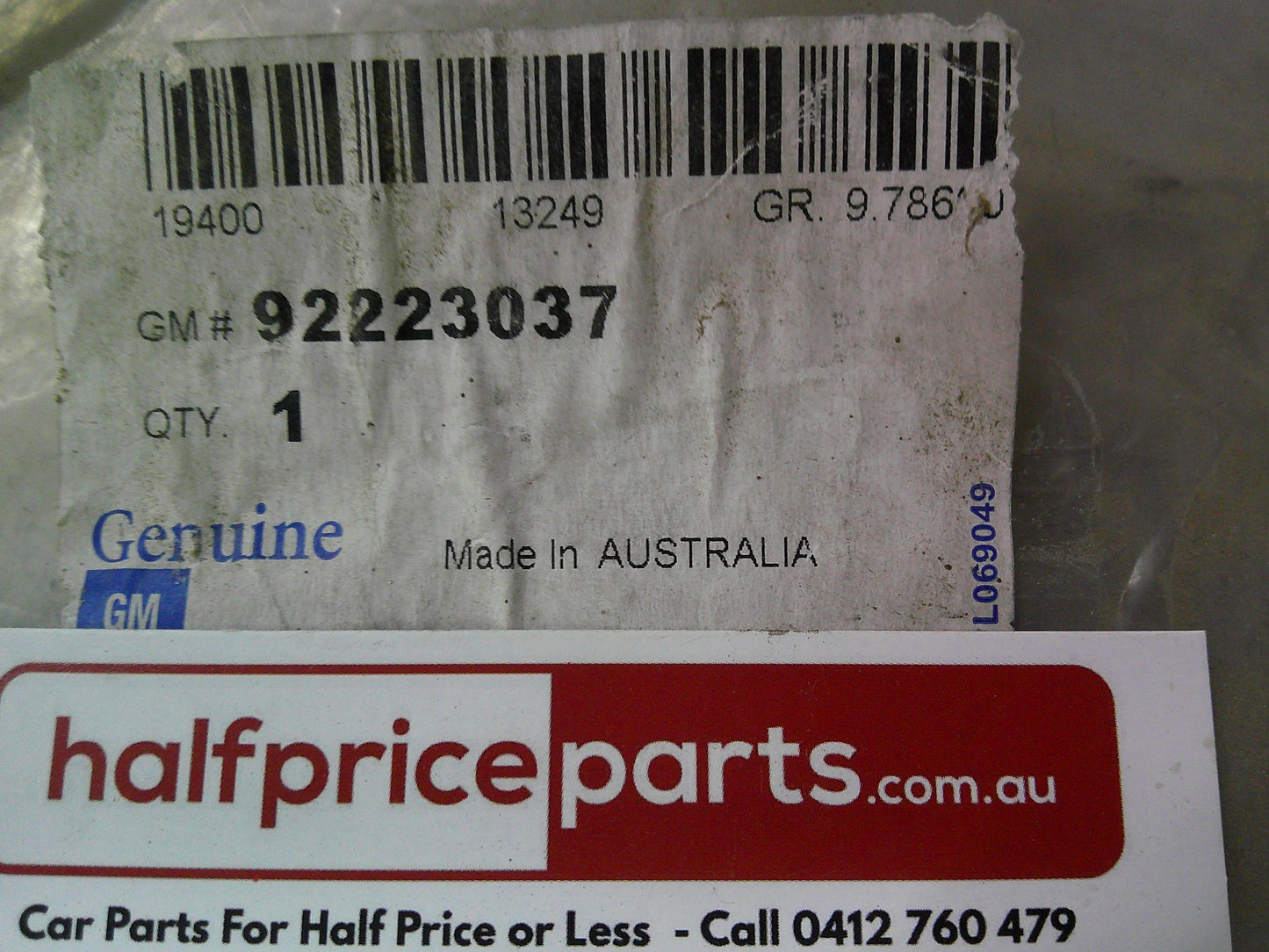 Holden VE Commodore Genuine Heater Housing Assembly New Part