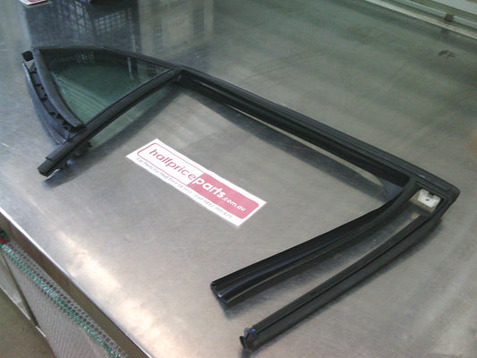 Holden BK Astra Genuine Right Hand Rear Upper Door Trim and Glass New Part