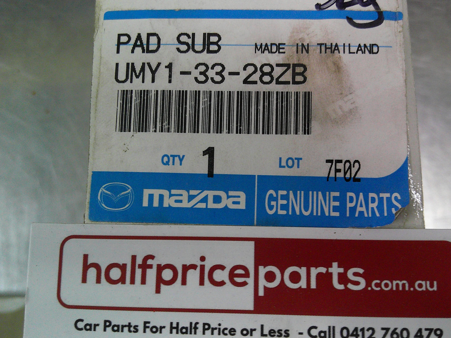 Mazda BT-50/Ford Ranger Genuine Front Brake Pad Set New Part
