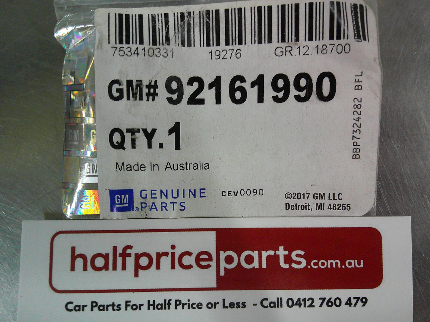Holden V2/VY/VZ Monaro GTO CV8 Genuine Boot Gas Strut With Boot Spoiler New Part