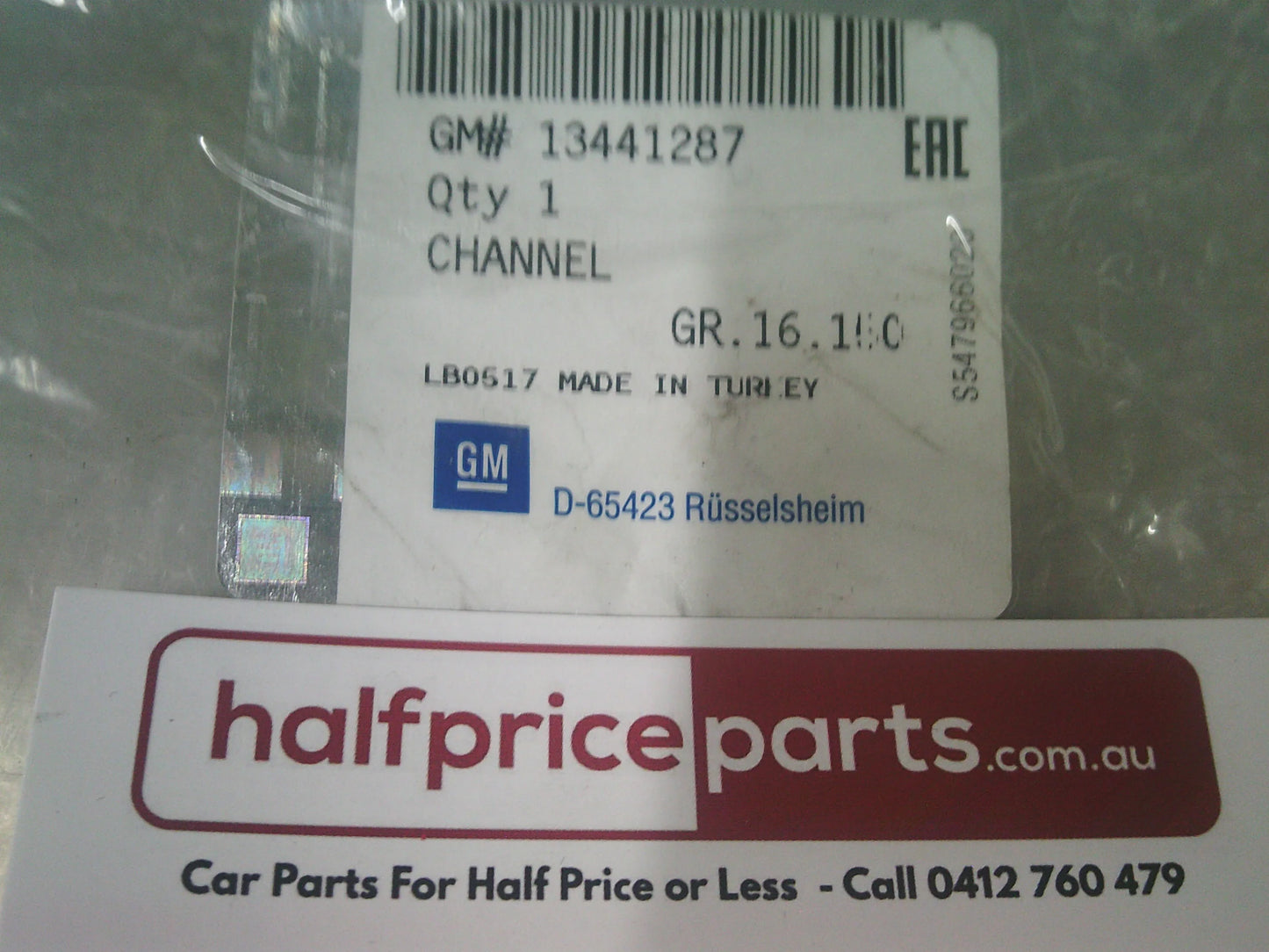 Holden J Astra Genuine Left Hand Front Door Upper Window Seal New Part
