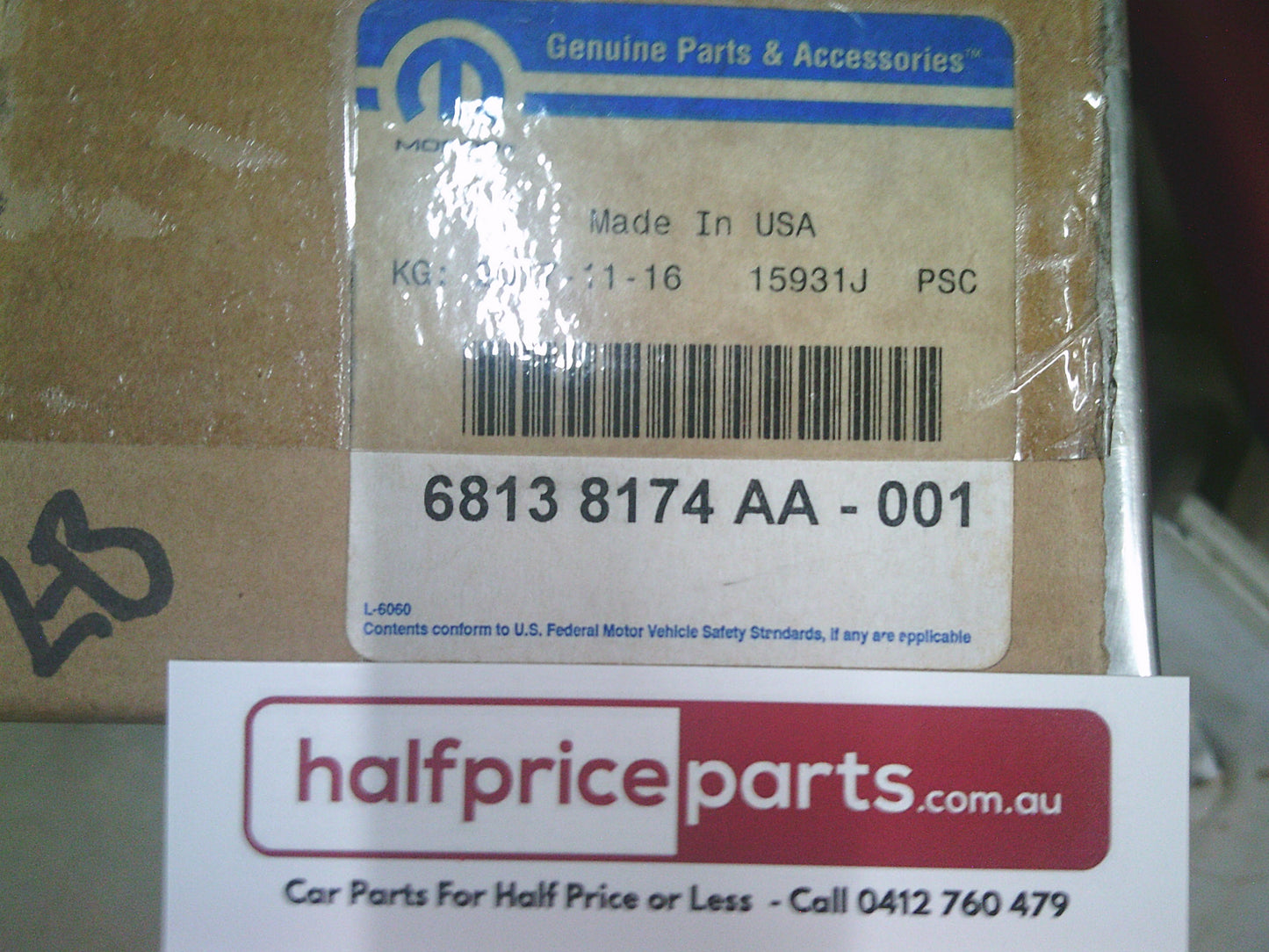 Chrysler 300 Series Genuine Trough Sunroof Drain New Part