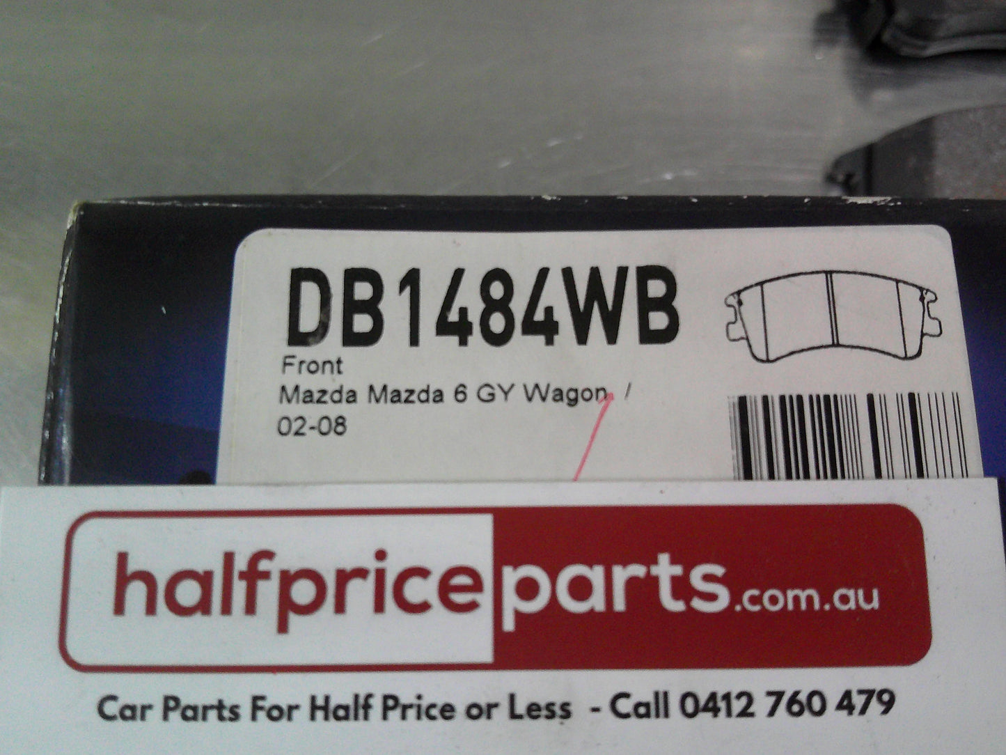 Wagner Front Brake Pad Set Suits Mazda 6 GY Wagon New Part