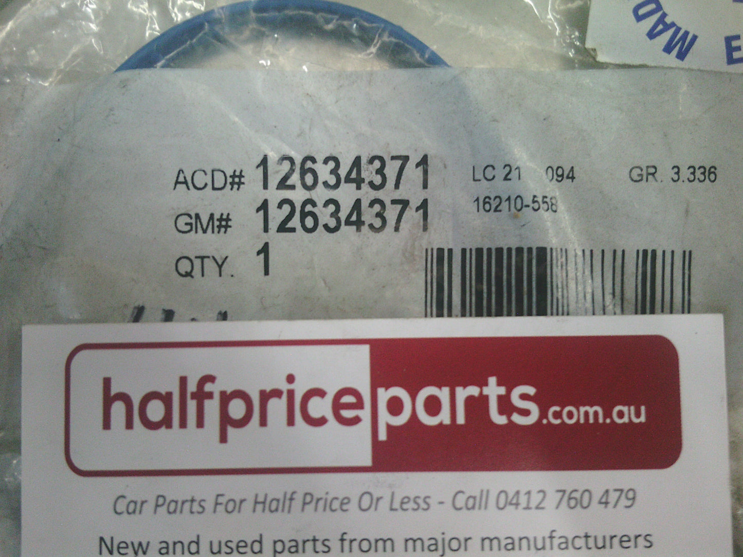 Holden Equinox Genuine Intake Throttle Body Gasket New Part