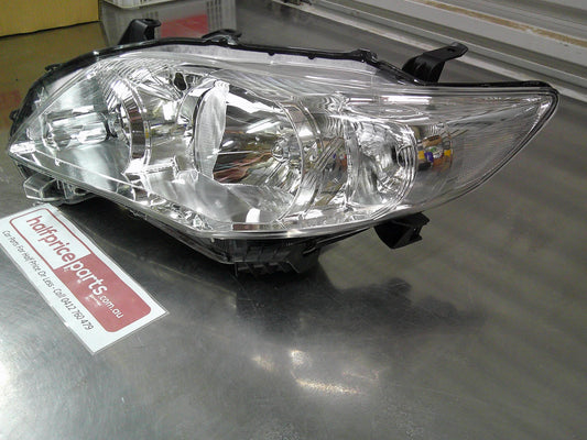 Toyota Corolla ZRE152 Sedan Genuine Left Hand Front Head Light Assembly New Part