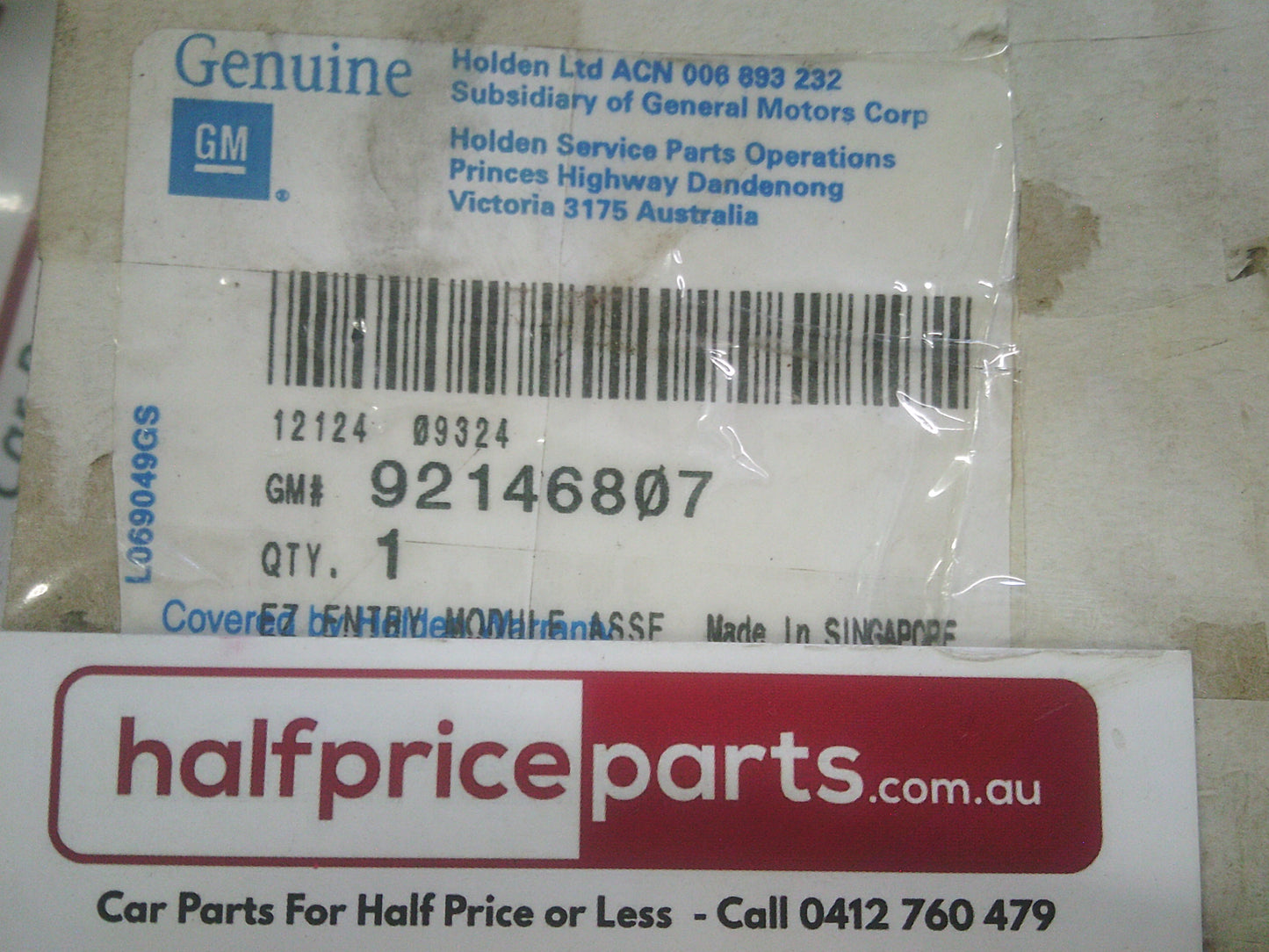 Holden VY Commodore Genuine ABS Chip New Part