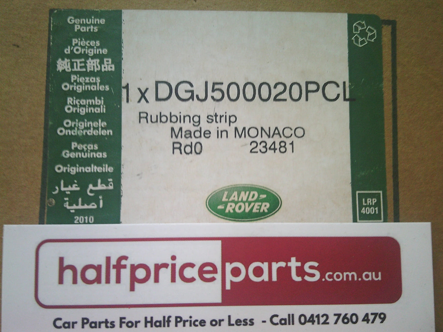 Range Rover Sports Genuine Front And Rear Outer Door Set Of Moulding Kit All Models New Part