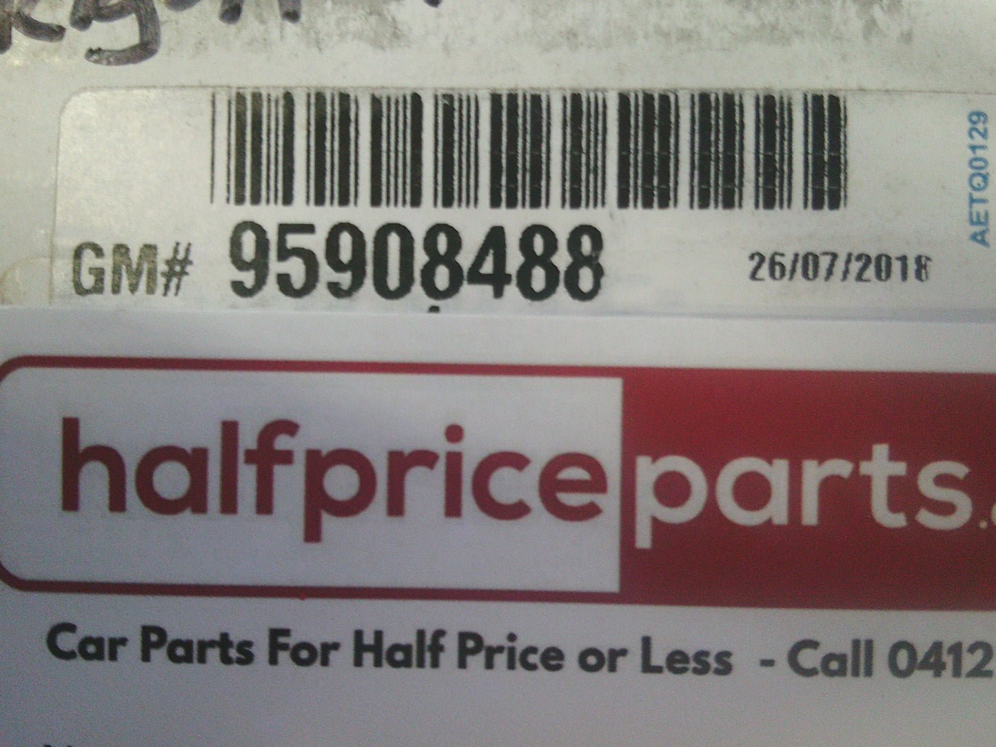 Holden Trax Genuine Right Hand Front Inner CV Boot Drive Shaft New Part