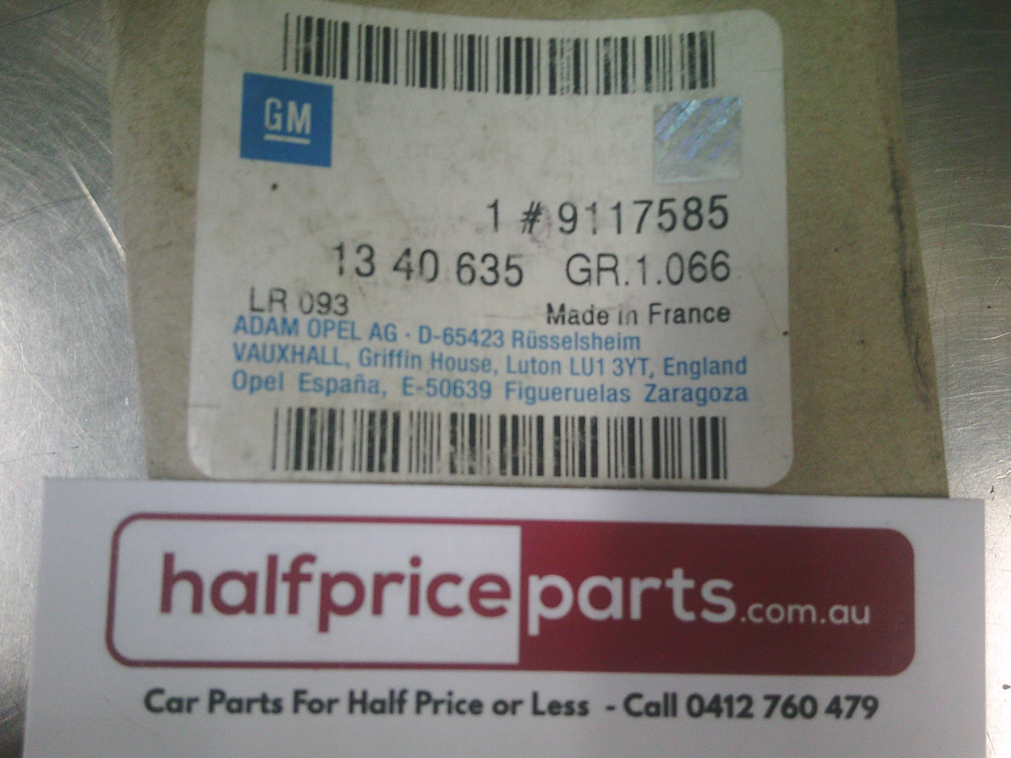 Holden TS Astra Genuine Multi Rib Belt - New Part