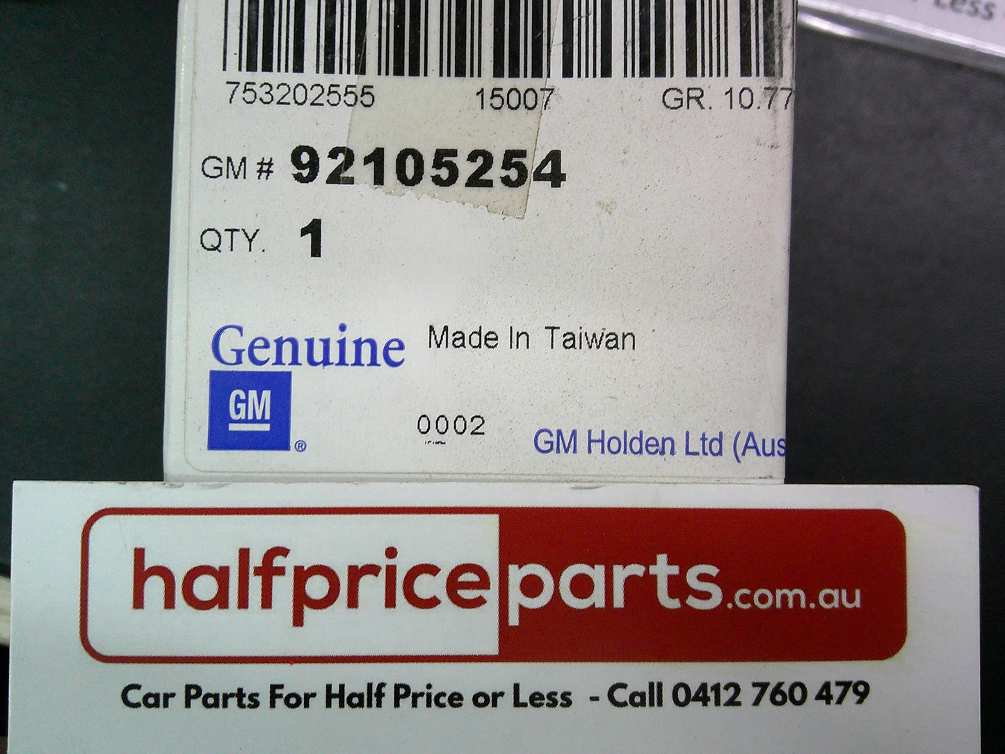 Holden VT/VX/VY/VZ Commodore Genuine Rear Power Window Switch New Part