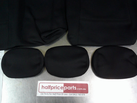 Holden RG Colorado Crew Cab Genuine Neoprene Rear Seat Covers New Part