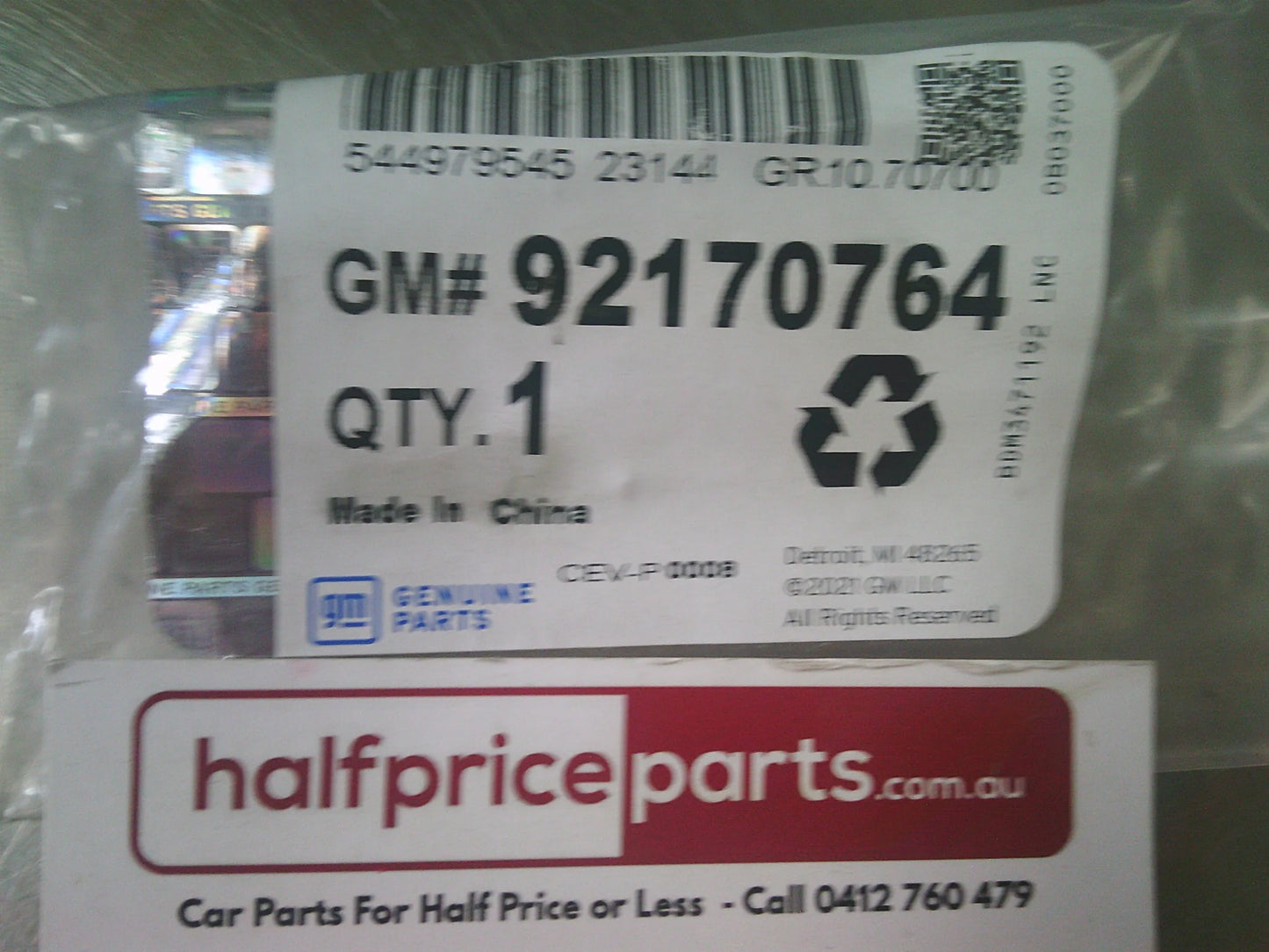 Holden VT/VX/VY/VZ Commodore SS/S/Exec Genuine Right Hand Front Outer Door Weather Strip Belt (All Black) New Part