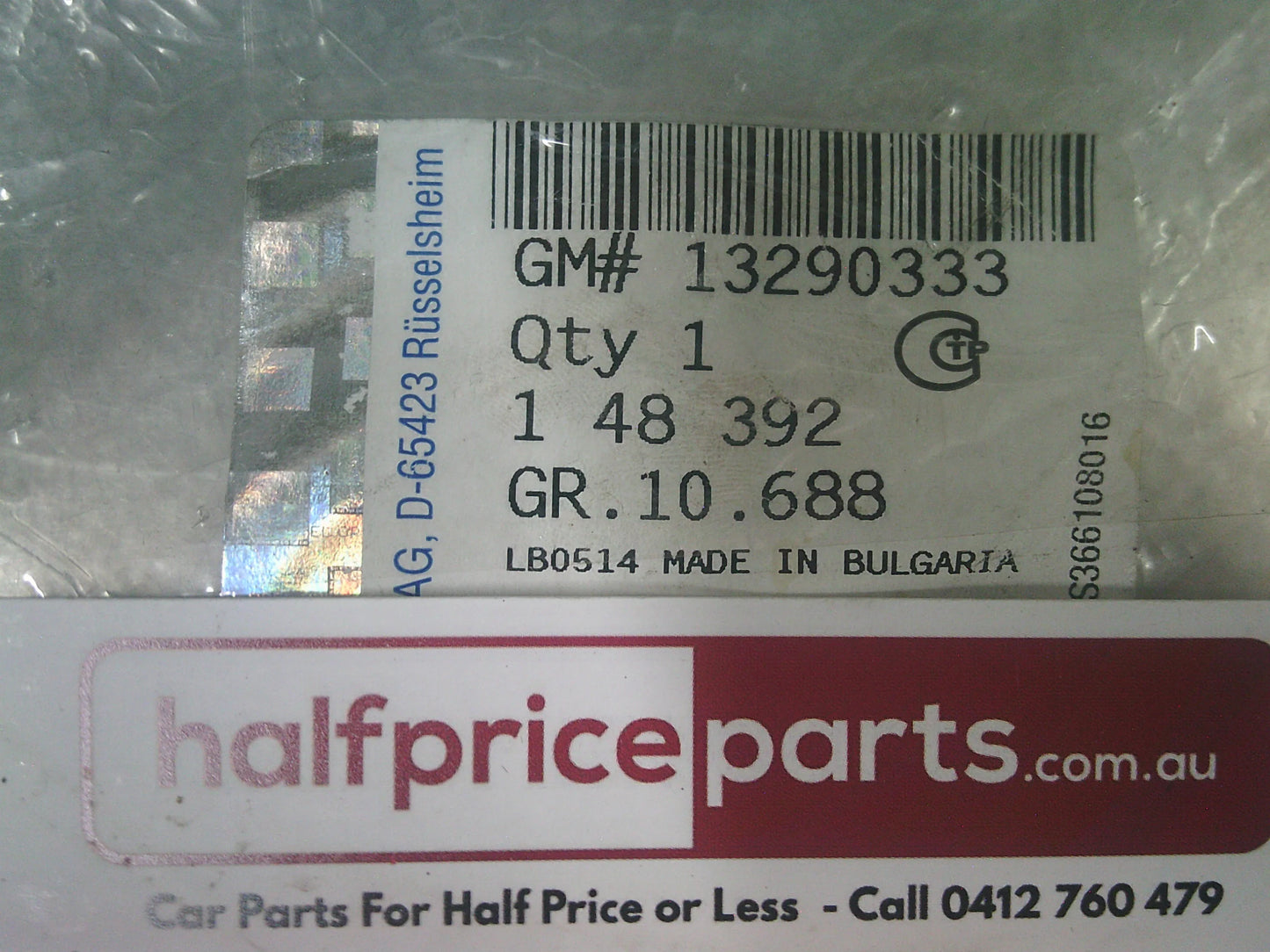 Holden AH Astra Genuine Left Hand Rear Door Window Run Channel New Part