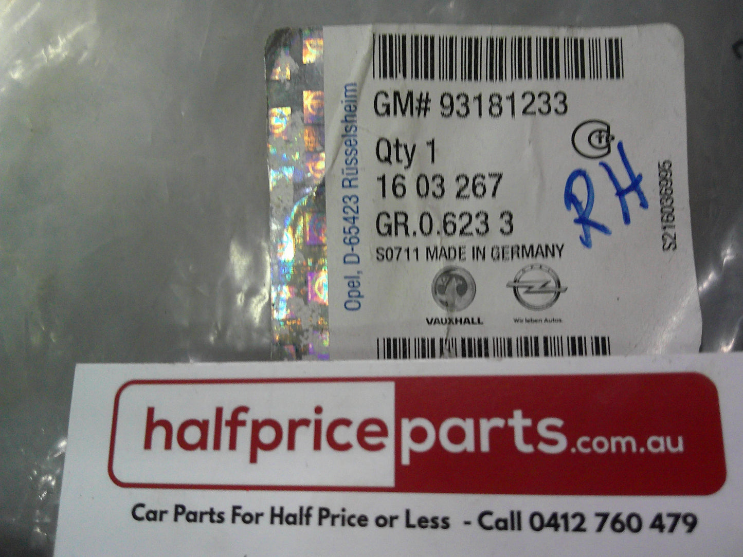 Holden AH Astra Genuine Front Right Hand Tie Rod End New Part