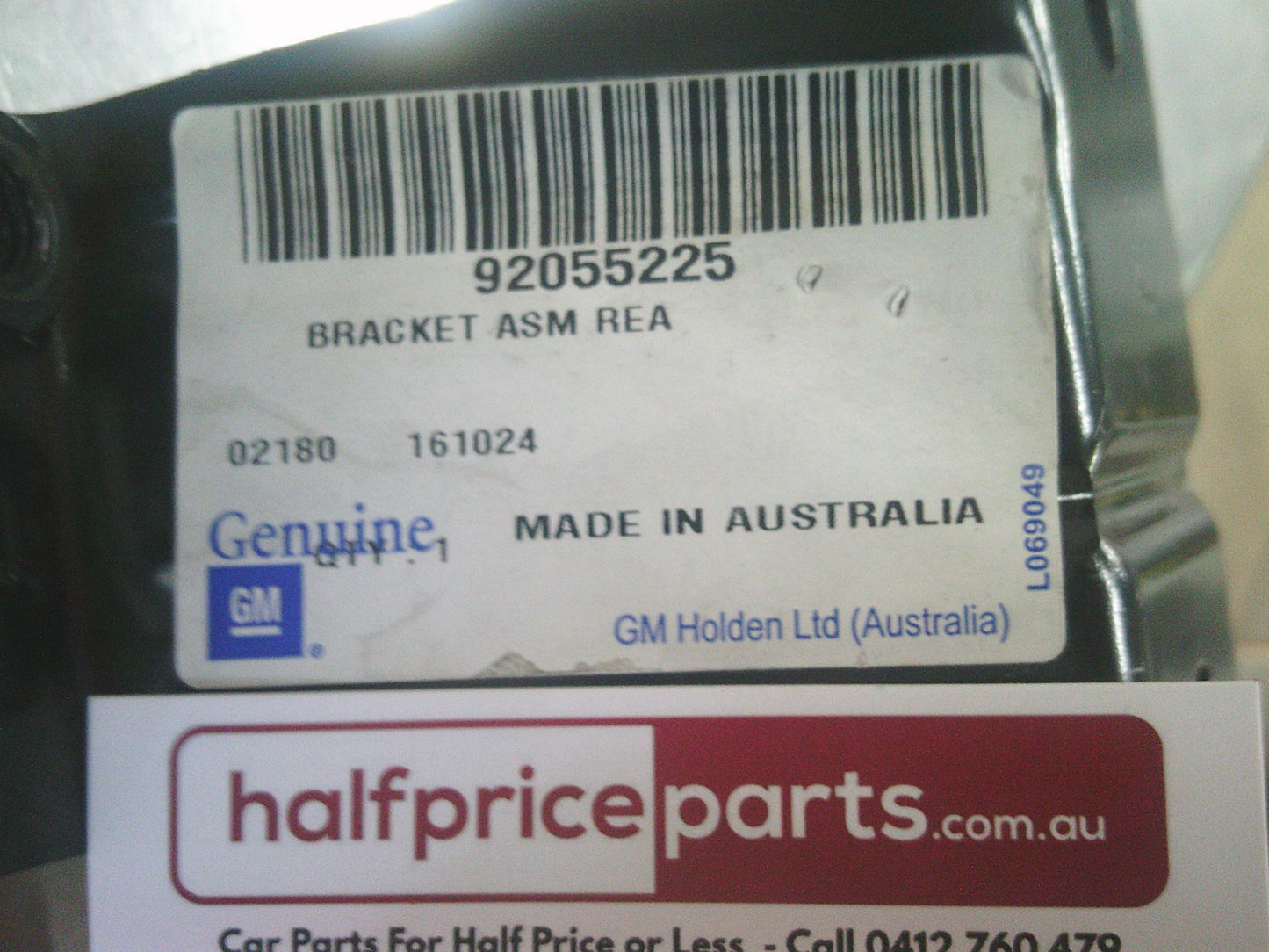 Holden VY/VZ Genuine Left Hand Rear Impact Bumper Support New Part