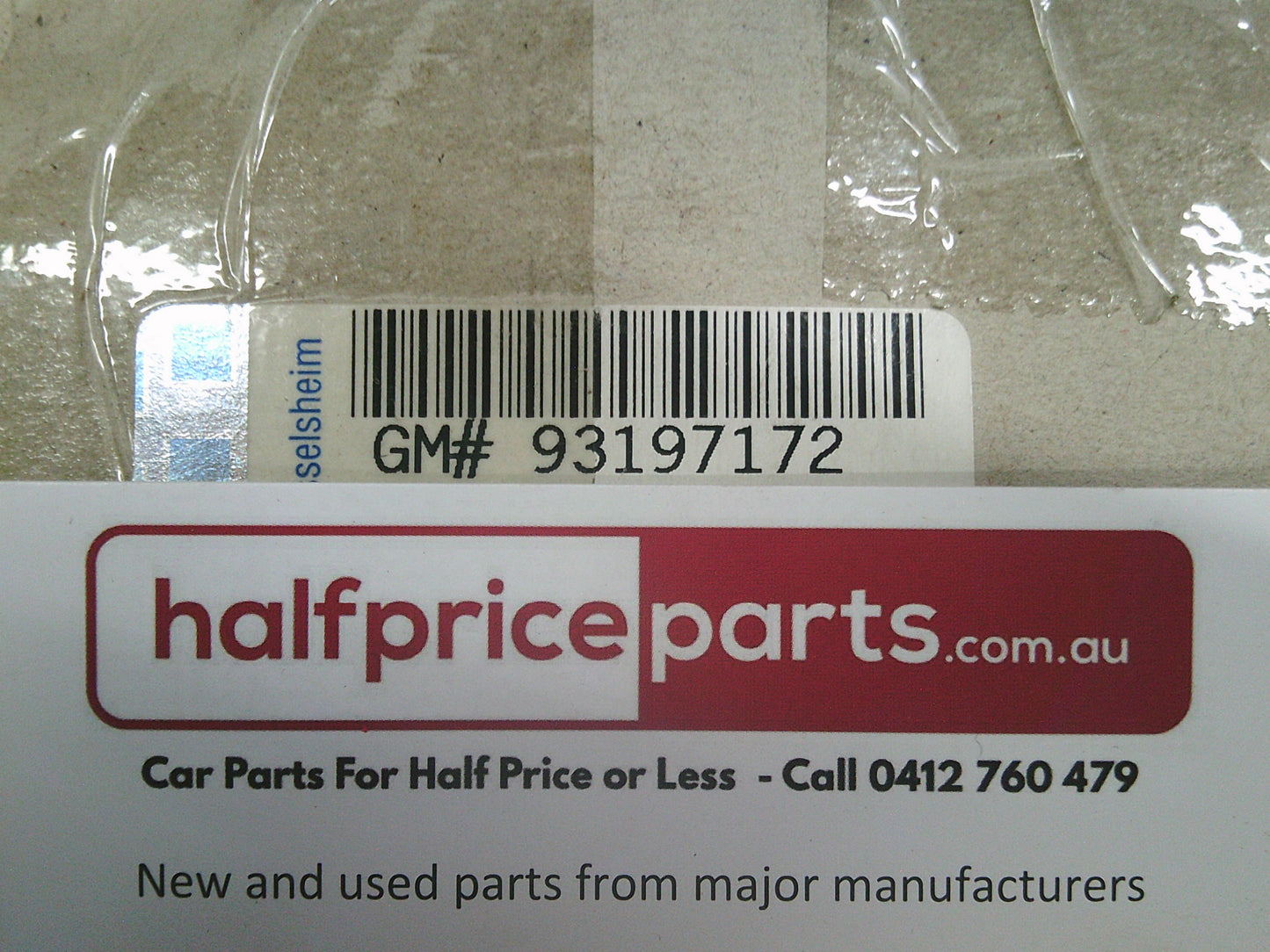 Holden Astra H Genuine Air Bag Control Module ECU Temic New Part