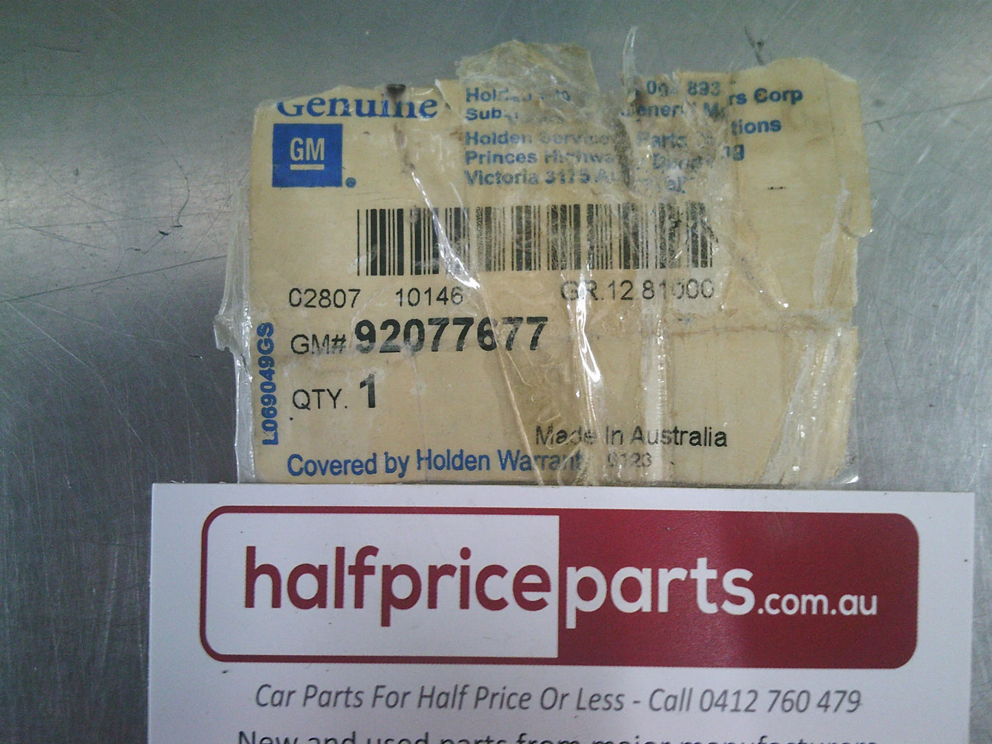 Holden VT/VX/VY Calais/Berlina Commodore Genuine Left Hand Chrome Gutter Drip Rail Moulding New Part