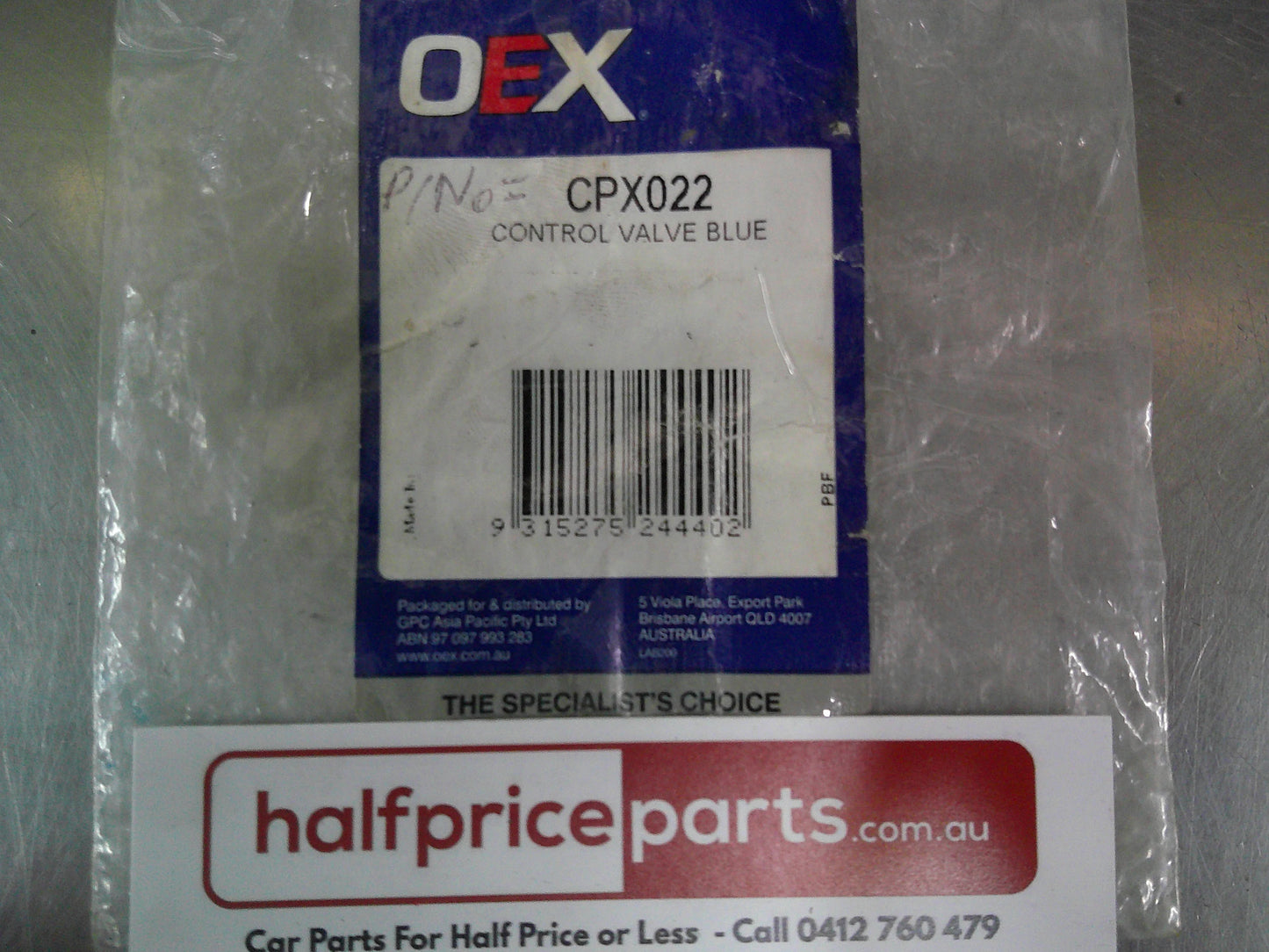 OEX Air Conditioning Compressor Control Valve Blue 42psig New Part