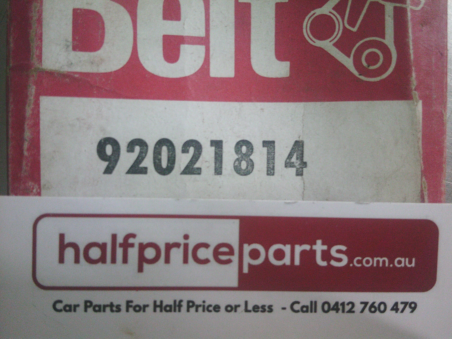 GM Drive Belt Suits Holden/Daihatsu/Kia/Leyland/Mitsubishi/Toyota - New Part