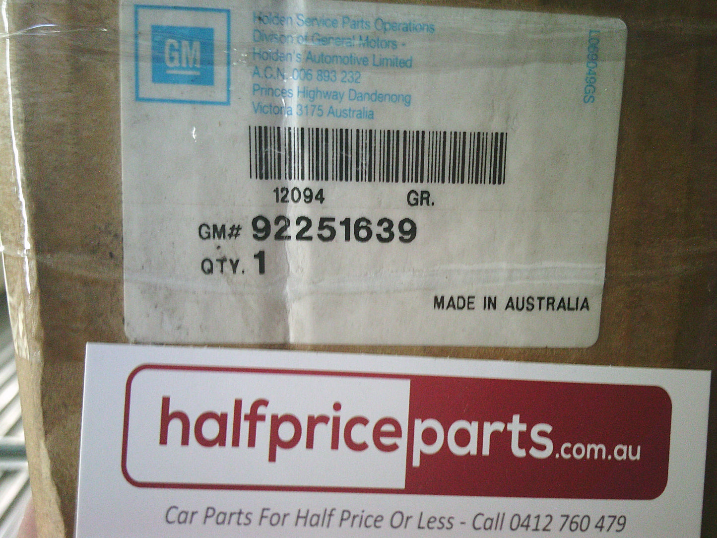 Holden HSV/VE Commodore/WM Statesman Genuine V8 Thermo Fan L98/L77/LS3 Assembly New Part
