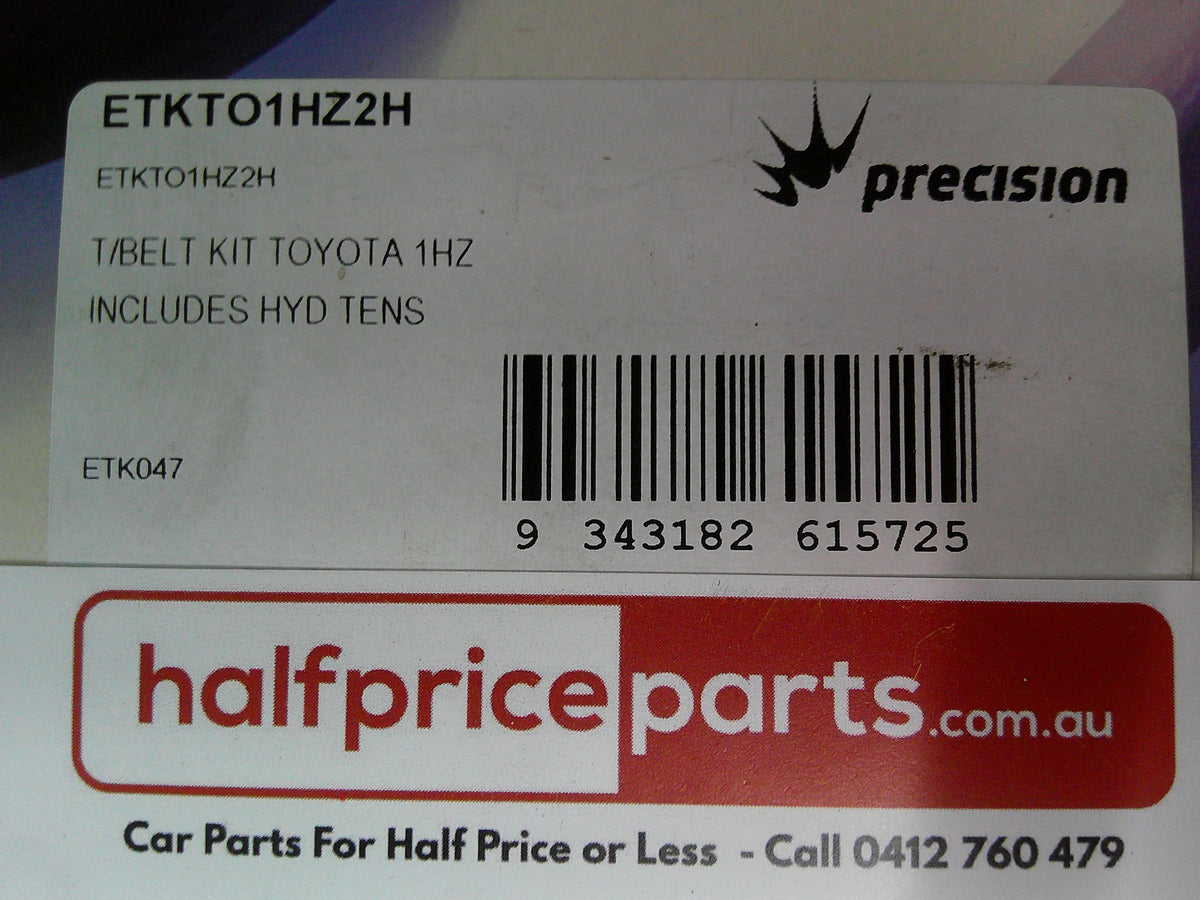 Endurotec Timing Belt With Tensioner Complete Kit Suits Toyota Landcruiser 1HZ 4.2 ltr Engine New Part