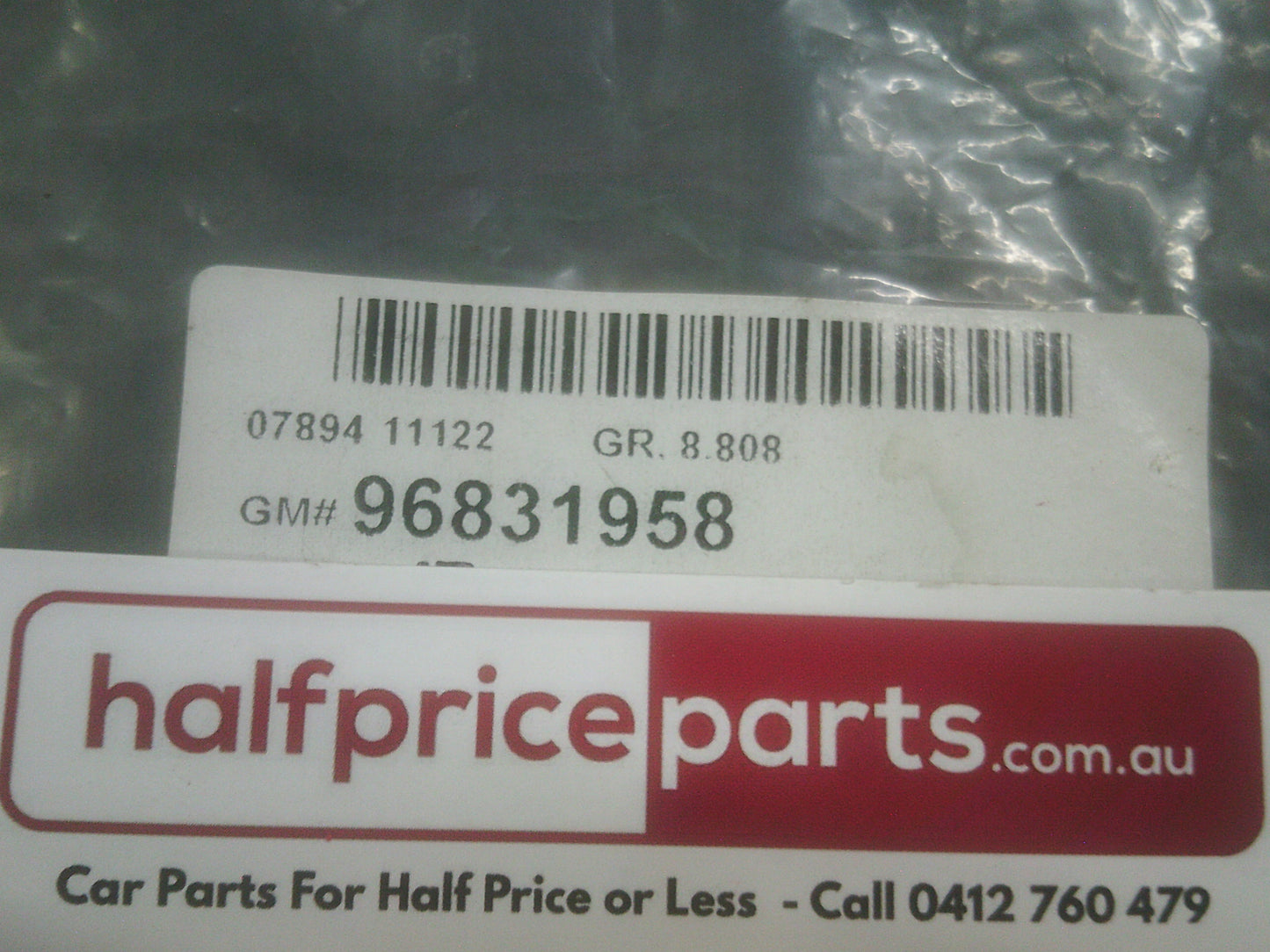 Daewoo/Holden Genuine A/C Sticker New Part