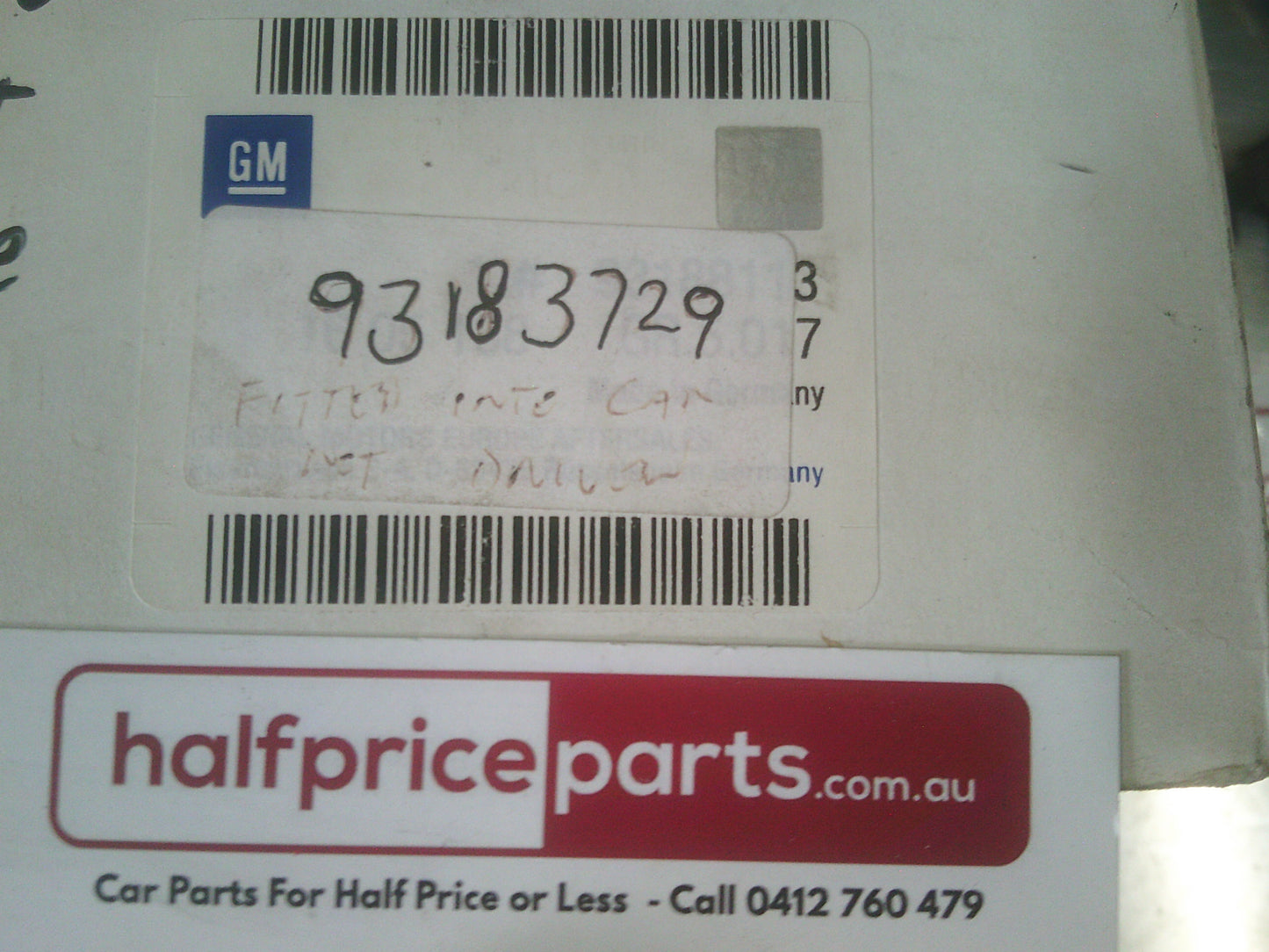 Holden ZC Vectra V6 Genuine front Brake Pads New Part