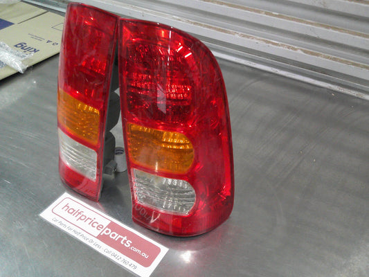 Toyota Hilux Genuine Left And Right Tub Tail lights Sold As Pair Used Part