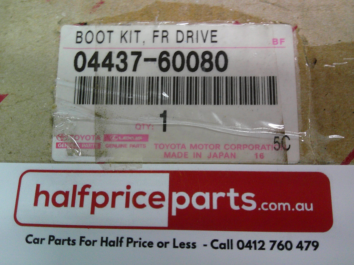 Toyota 100 Series Landcruiser Genuine Right Hand Front Drive Shaft Inboard Joint Boot Kit New Part