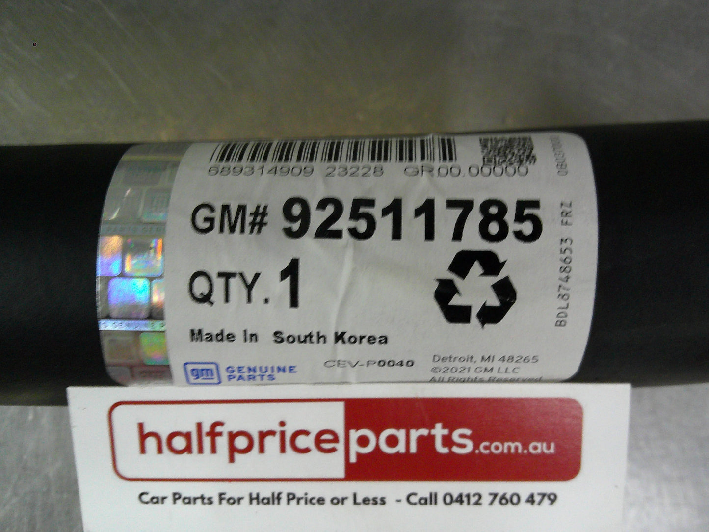 Holden VE/VF V6 Commodore Genuine Air Conditioning A/C Compressor Pipe New Part
