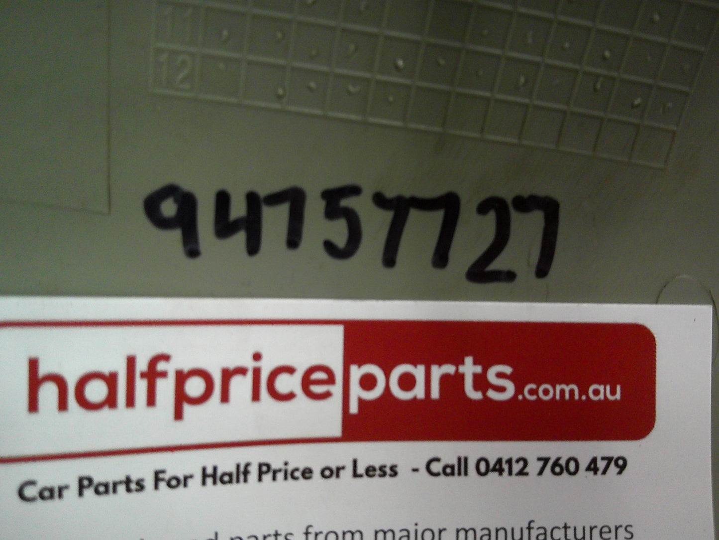 Holden JH Cruze Genuine Left Hand Mirror Scalp (Unpainted) New Part