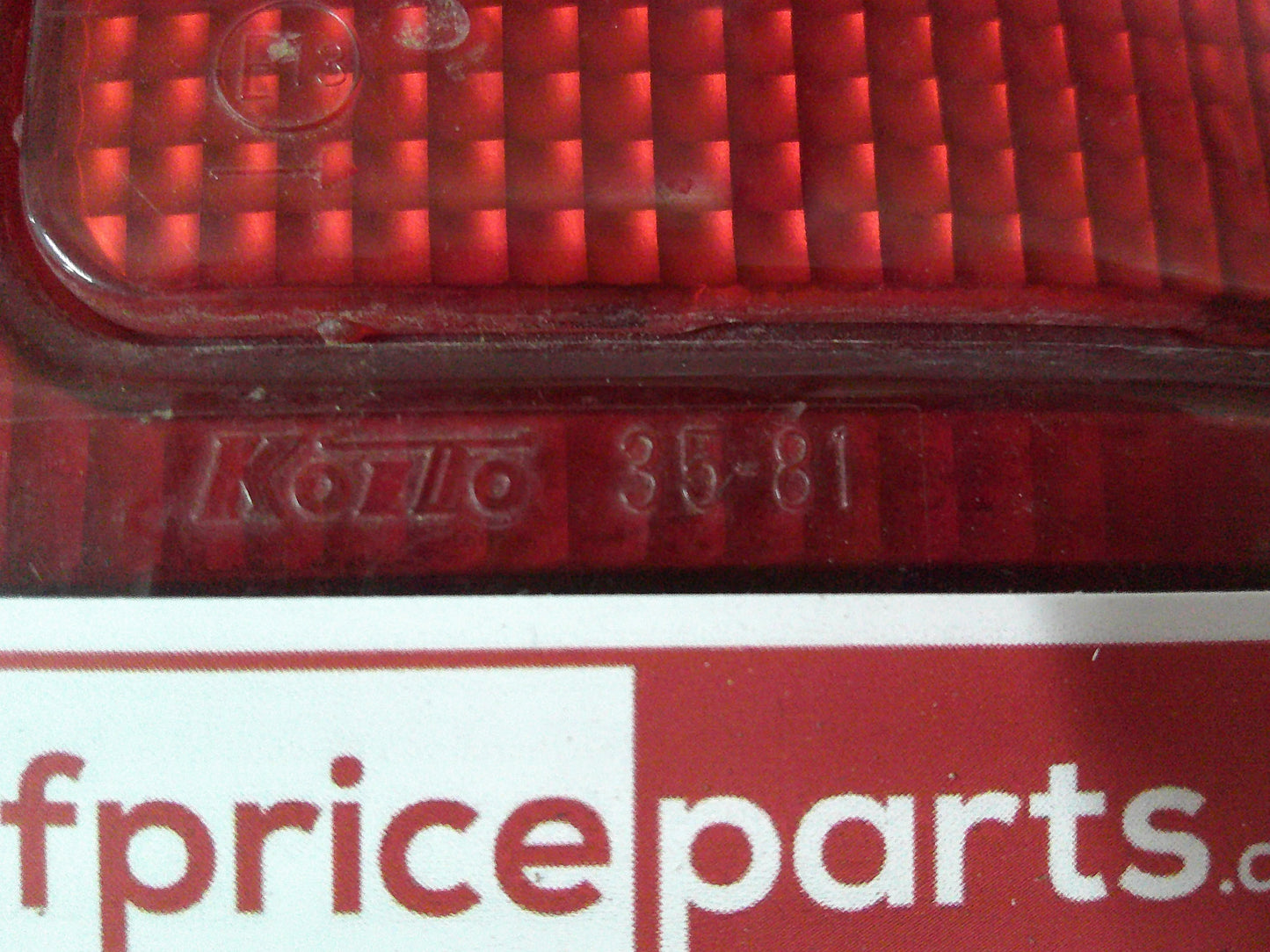 Koito Right Rear Tail Light Tub Suits Toyota Hilux Used Part